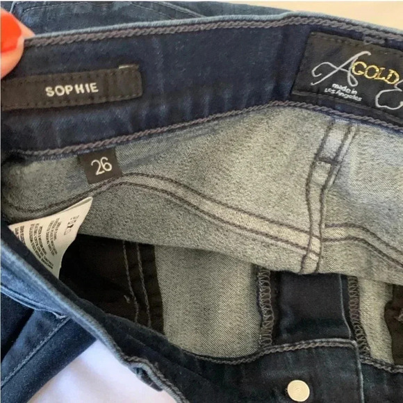 Agolde Sophia skinny high rise denim - Picture 6 of 10